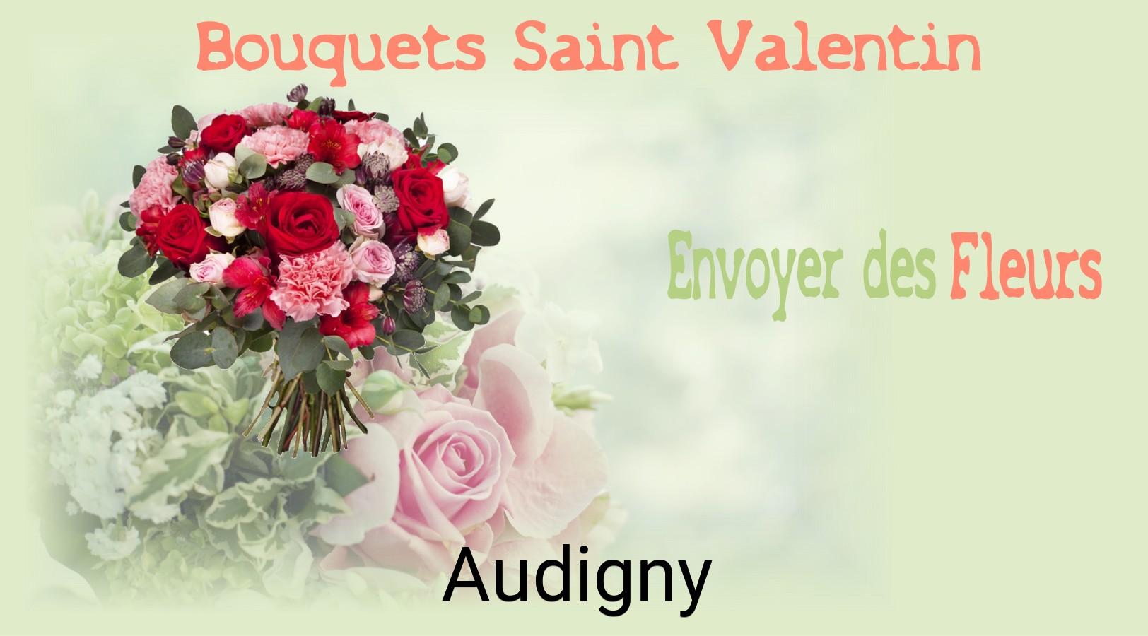 Roses de Saint-Valentin livrées à Audigny